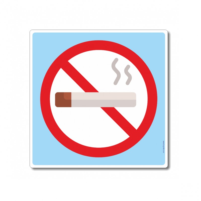 Panneau interdiction de fumer sur la piscine