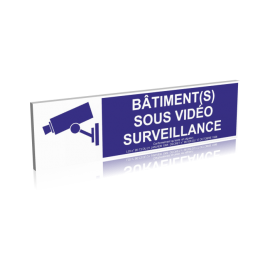 Bâtiment(s) sous vidéo surveillance - Bleu