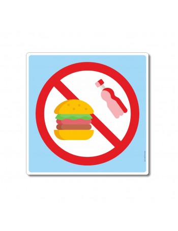 Il est interdit de manger et de boire sur la piscine