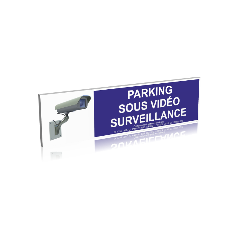 Parking sous vidéo surveillance