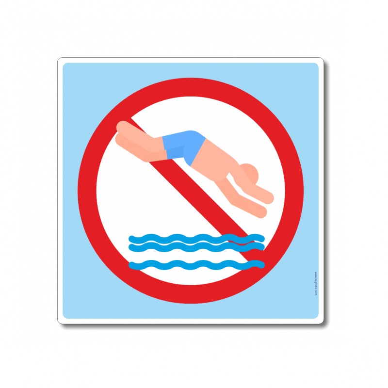 Il est interdit de plonger