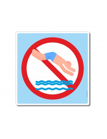 Il est interdit de plonger