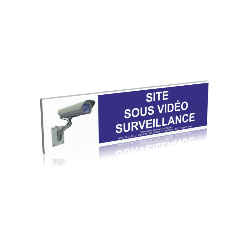 Site sous vidéo surveillance