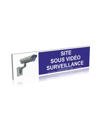 Site sous vidéo surveillance