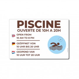 Piscine ouverte