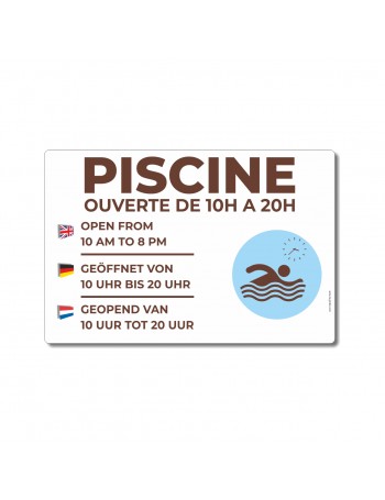 Piscine ouverte