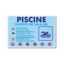 Piscine ouverte