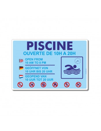 Piscine ouverte