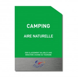 Panneau classement aire naturelle