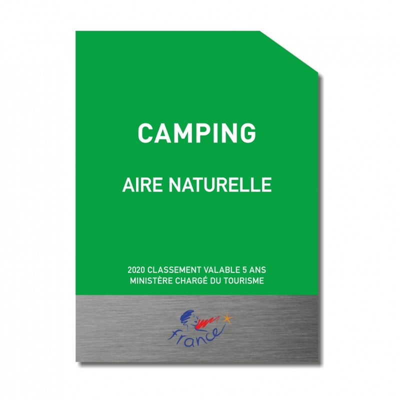 Panneau classement aire naturelle