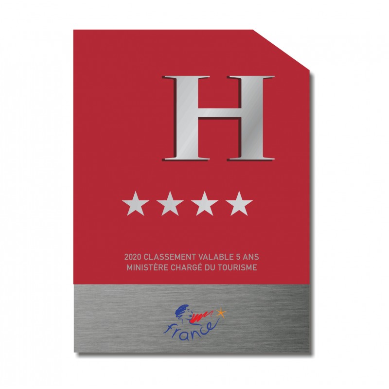 Panneau classement hôtels