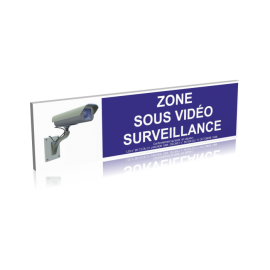 Zone sous vidéo surveillance