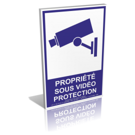 Propriété sous vidéo protection - Bleu