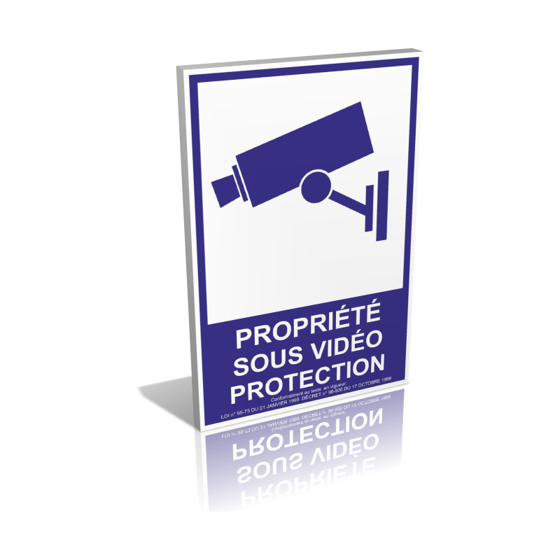 Propriété sous vidéo protection - Bleu