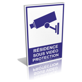 Résidence sous vidéo protection - Bleu