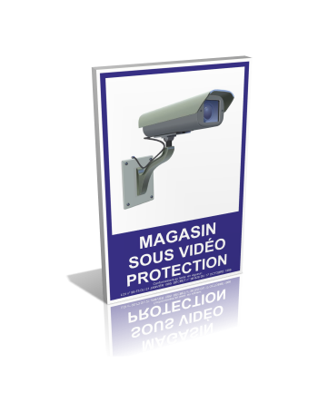 Magasin sous vidéo protection