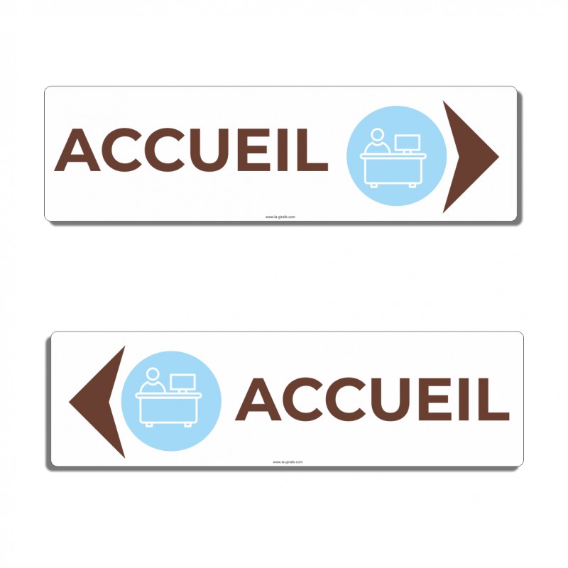 Panneau directionnel accueil Panneau directionnel accueil