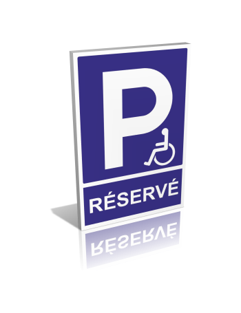 Parking réservé handicapé