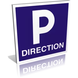 Parking direction carré