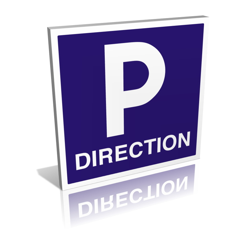Parking direction carré Parking direction carré