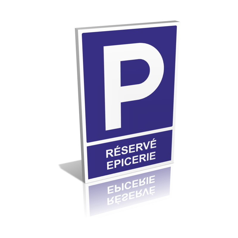 Parking réservé épicerie Parking réservé épicerie