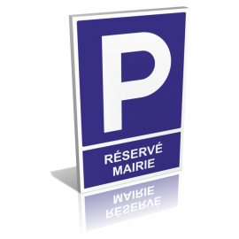 Parking réservé mairie