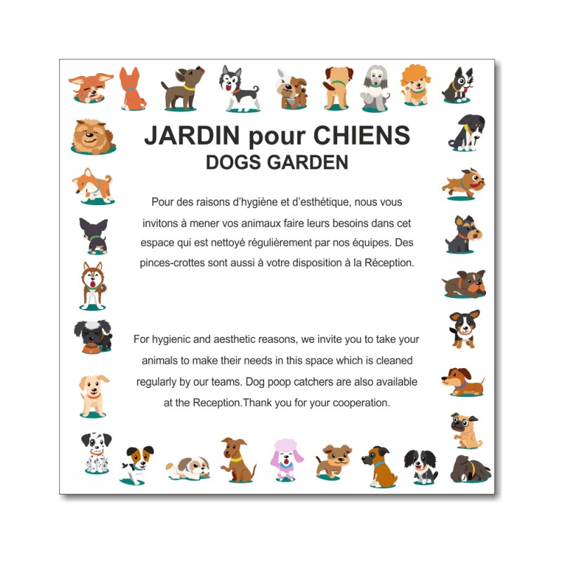 Jardin pour chiens