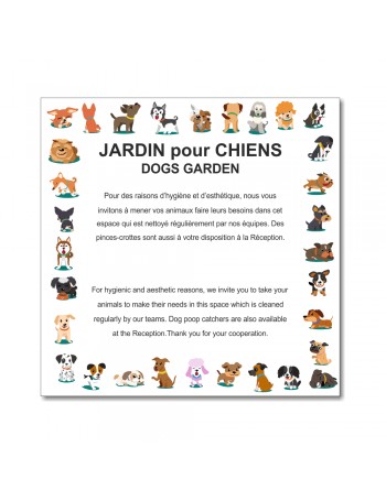 Jardin pour chiens