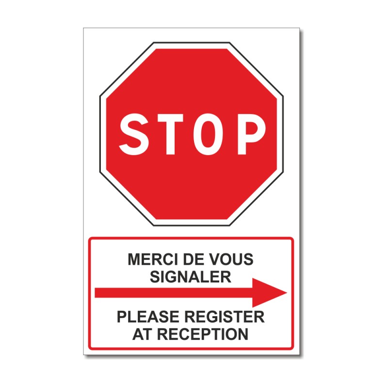 Stop - Merci de vous signaler