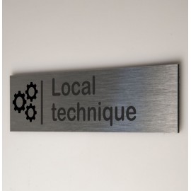 Signalétique local technique