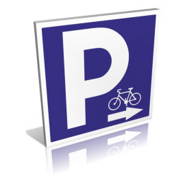 Parking vélo à droite