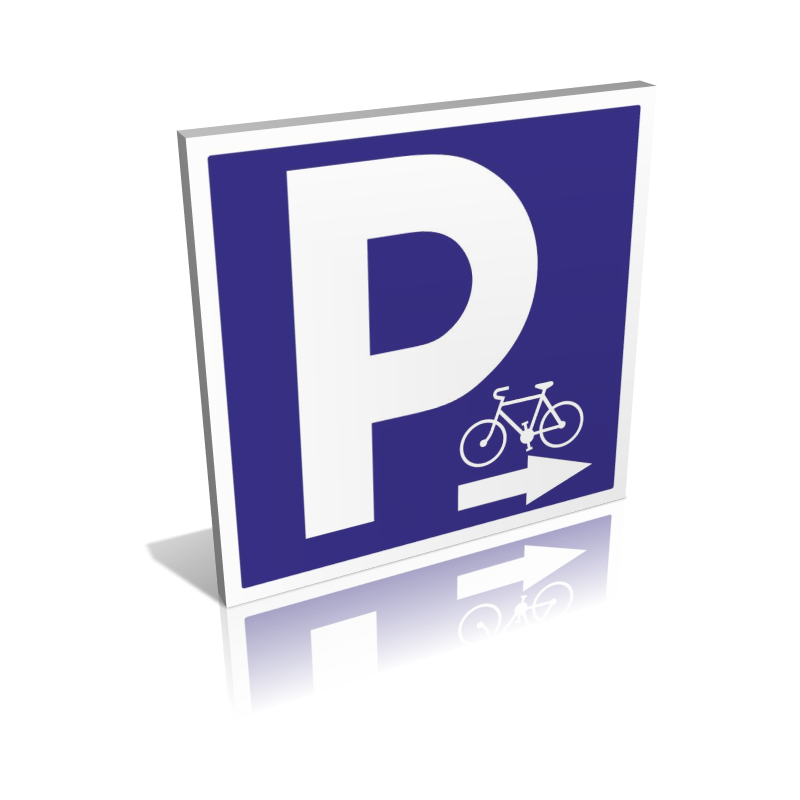 Parking vélo à droite