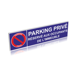 Parking privé - Réservé aux occupants de l'immeuble