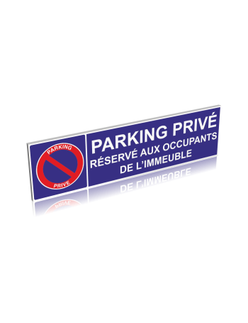 Parking privé - Réservé aux occupants de l'immeuble