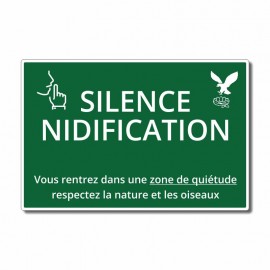 Entrée  Silence nidification