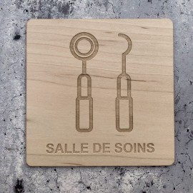 signalétique salle de soins dentiste