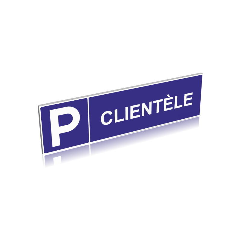 Parking réservé à notre clientèle