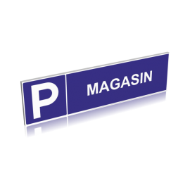 Parking réservé aux clients du magasin