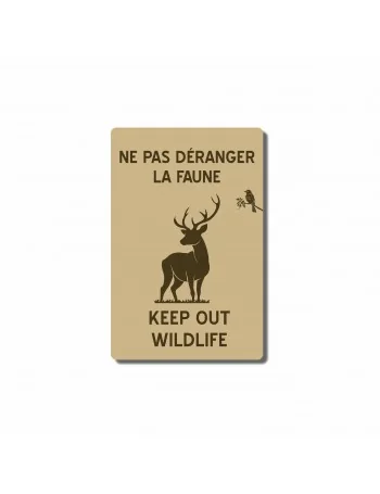 Ne pas déranger la faune