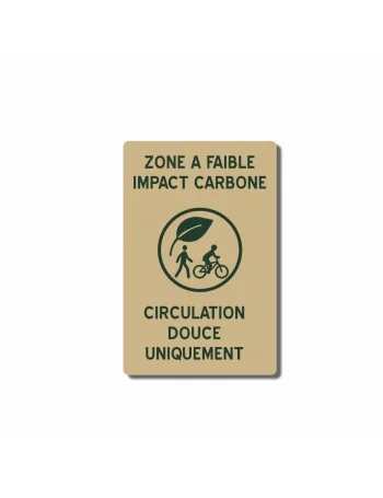 Zone à faible impact carbone - circulation douce uniquement