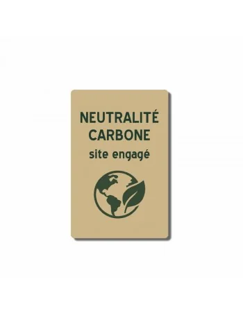 Neutralité carbone - site engagé