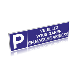 Parking : Veuillez vous garer en marche arrière