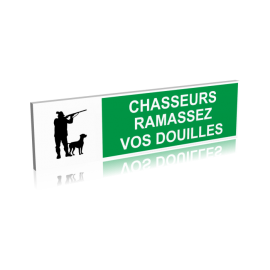 Chasseurs ramassez vos douilles