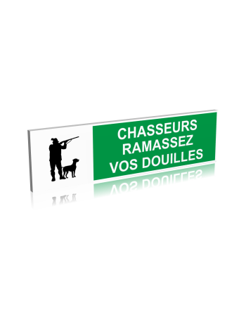 Chasseurs ramassez vos douilles