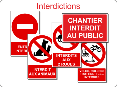 Interdictions